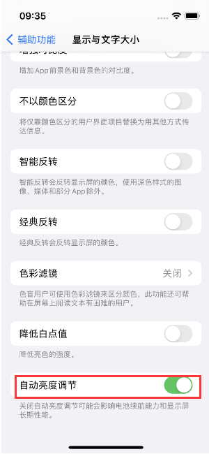 谢通门苹果15维修店分享iPhone 15 Pro系列屏幕亮度 