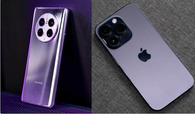 谢通门苹果14维修分享华为Mate50与iPhone14哪个好？ 